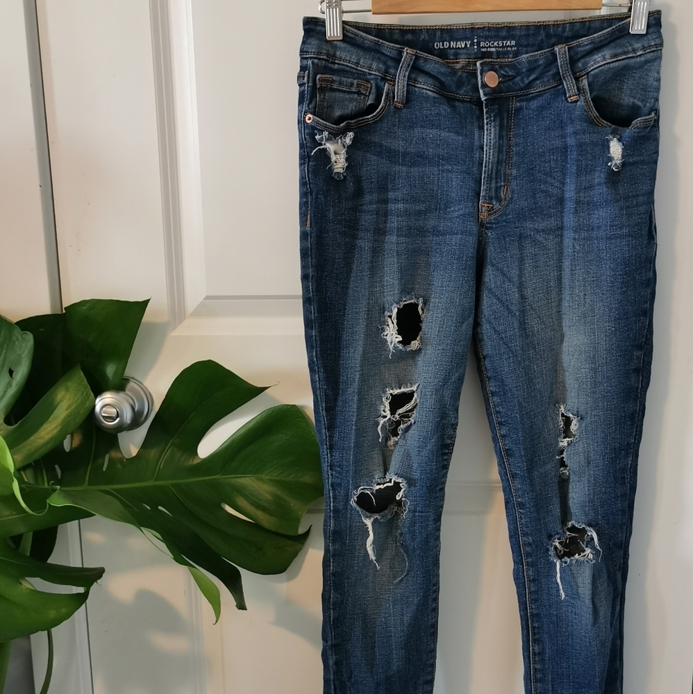 Old Navy Rock Star Skinny Jeans